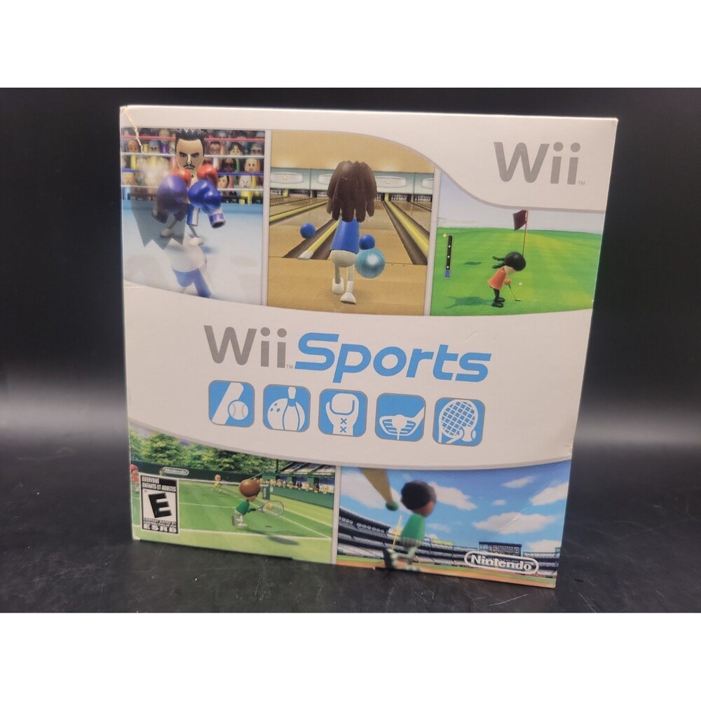 Nintendo Wii 2006 Sports Game In Cardboard Sleeve W/ Manual. Tested